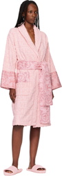 Versace Pink 'I Heart Baroque' Bathrobe