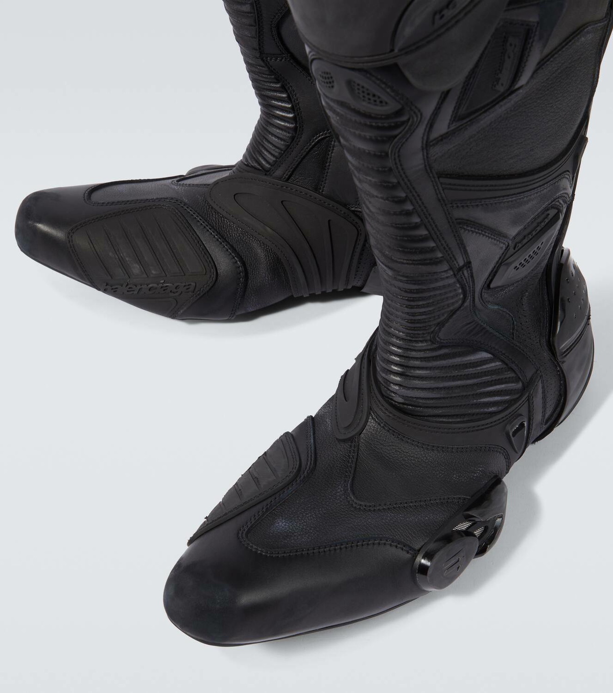 balenciaga motorcycle boots