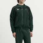 Umbro Men's Relaxed Track Jacket in Pine Grove/Black