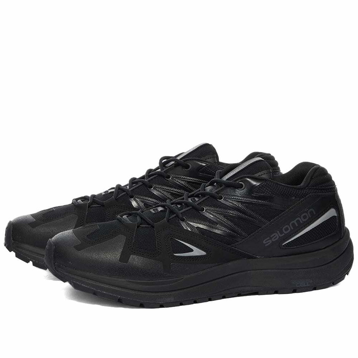 Photo: Salomon Men's Odyssey 1 Advanced Sneakers in Black/Magnet