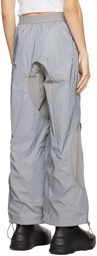 Dion Lee Gray Reflect Tech Trousers