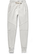 JOHN ELLIOTT - Escobar Slim-Fit Tapered Loopback Cotton-Jersey Sweatpants - Gray - XL