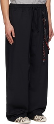 Song for the Mute Black Relaxed Lounge Pants