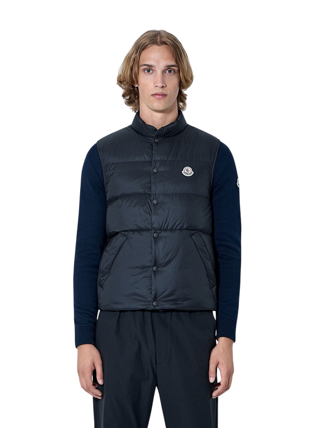 Moncler Black Down Cesar Vest Moncler