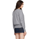 Vivienne Westwood Gray Bea Cropped Cardigan