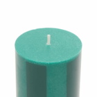 HAY Column Candle - Small in Green/Dark Green Large Check 