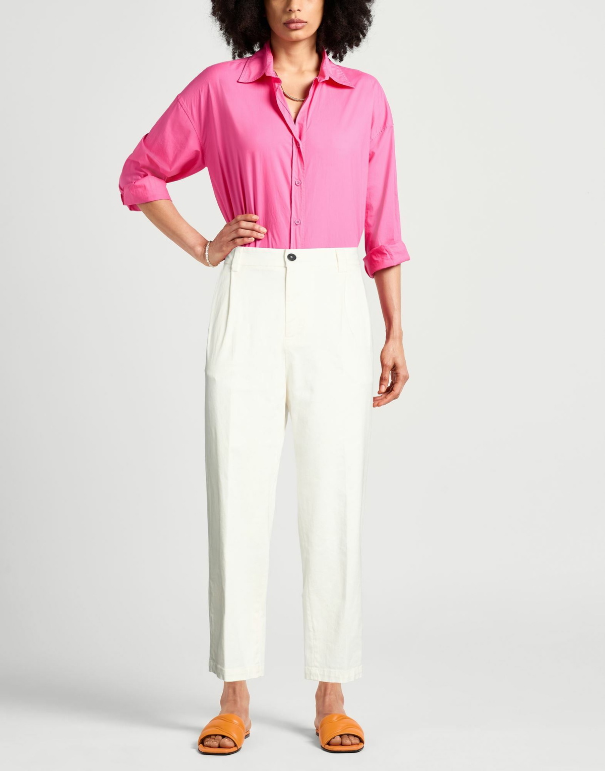 Barena Womens Pants in White