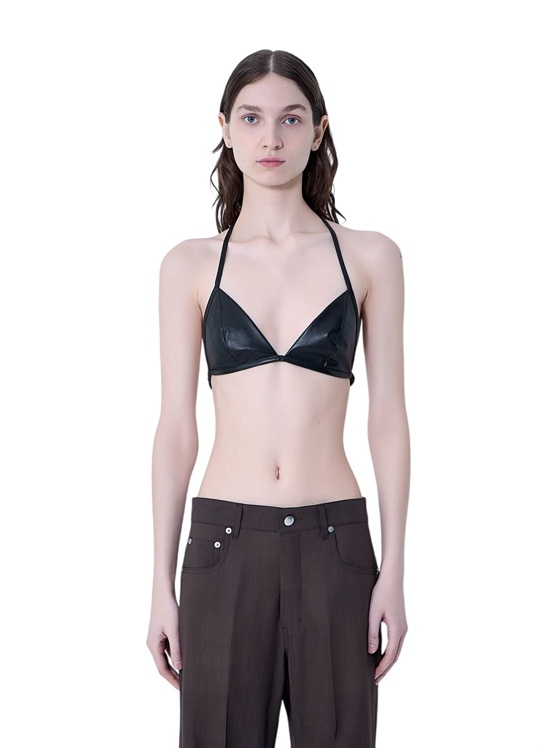 Rick Owens Black Hydra Bandeau Bikini Rick Owens