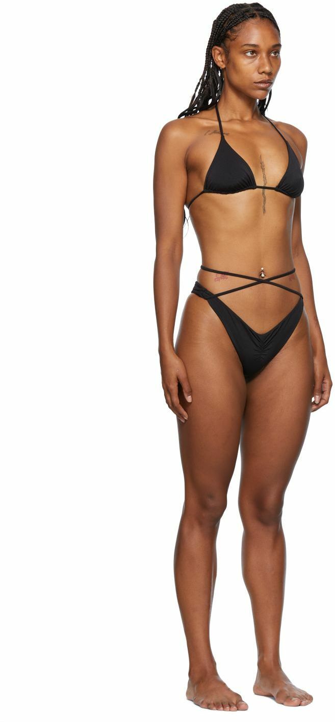 Blumarine SSENSE Exclusive Black Bikini