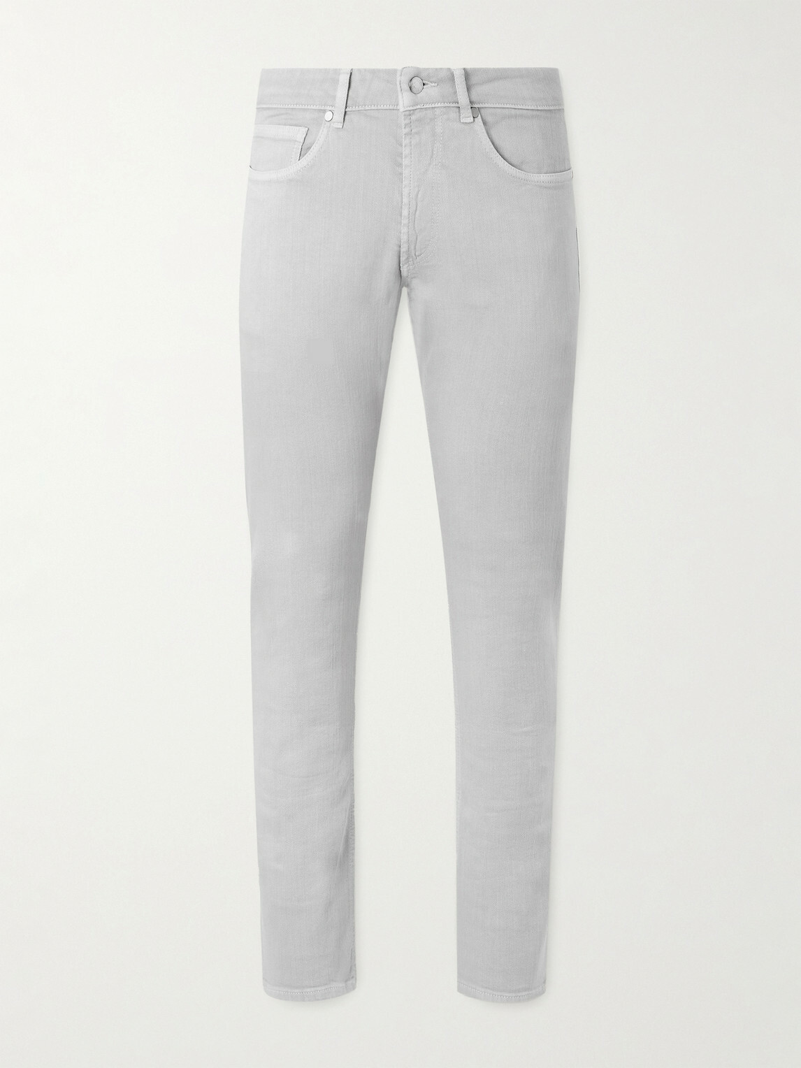 Peter Millar - Fairfield Straight-Leg Garment-Dyed Jeans - Gray