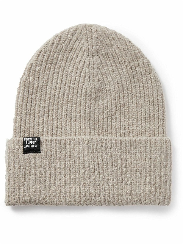Photo: Herschel Supply Co - Cardiff Ribbed Wool and Cashmere-Blend Beanie
