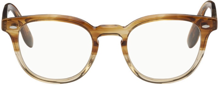 Photo: Brunello Cucinelli Tortoiseshell Oliver Peoples Edition Jep-R Glasses