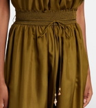 Zimmermann Mahon cropped silk balloon pants