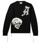 Alexander McQueen - Intarsia Wool Sweater - Black