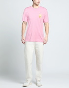 Sandro Mens T-shirt in Pink