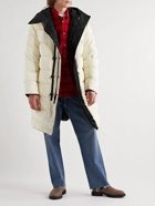 Yves Salomon - Reversible Cotton-Blend and Nylon Down Hooded Jacket - Black