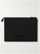 Native Union - W.F.A Faux Leather-Trimmed Recycled-Canvas Laptop Sleeve