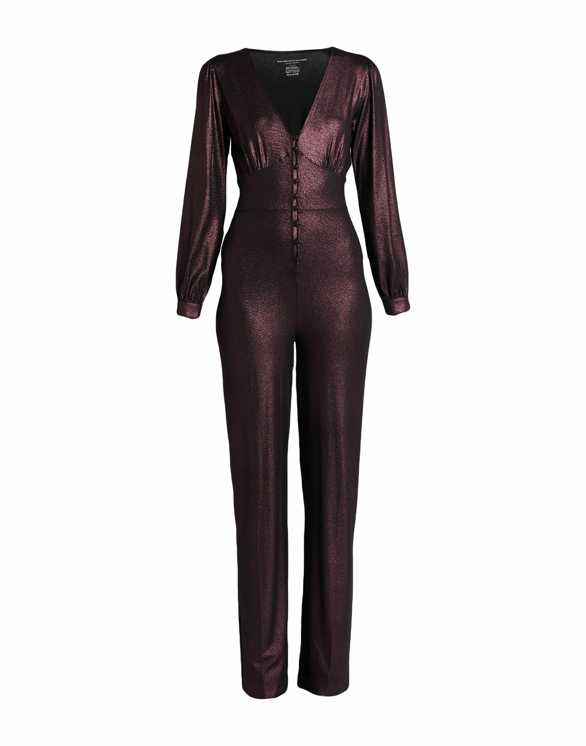 Majestic Filatures Womens Jumpsuit in Purple