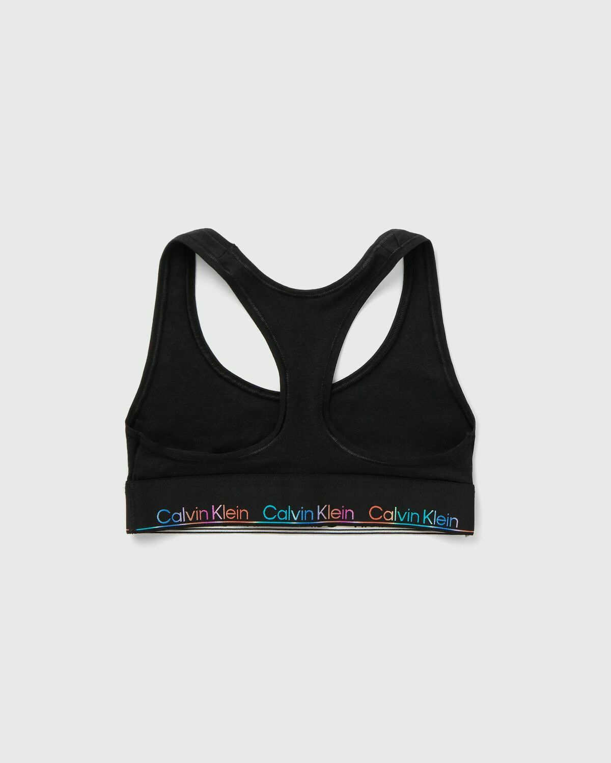 Calvin Klein Underwear ICON COTTON MODAL PRIDE UNLINED BRALETTE Black Womens (Sports-) Bra