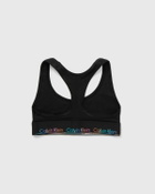 Calvin Klein Underwear ICON COTTON MODAL PRIDE UNLINED BRALETTE Black Womens (Sports-) Bra