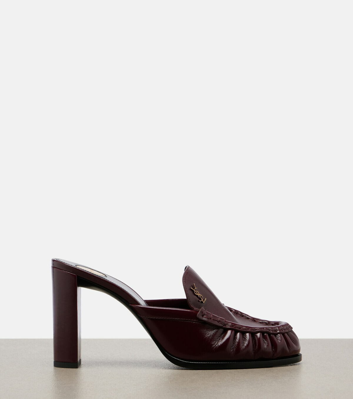 Saint Laurent Le Loafer leather mules
