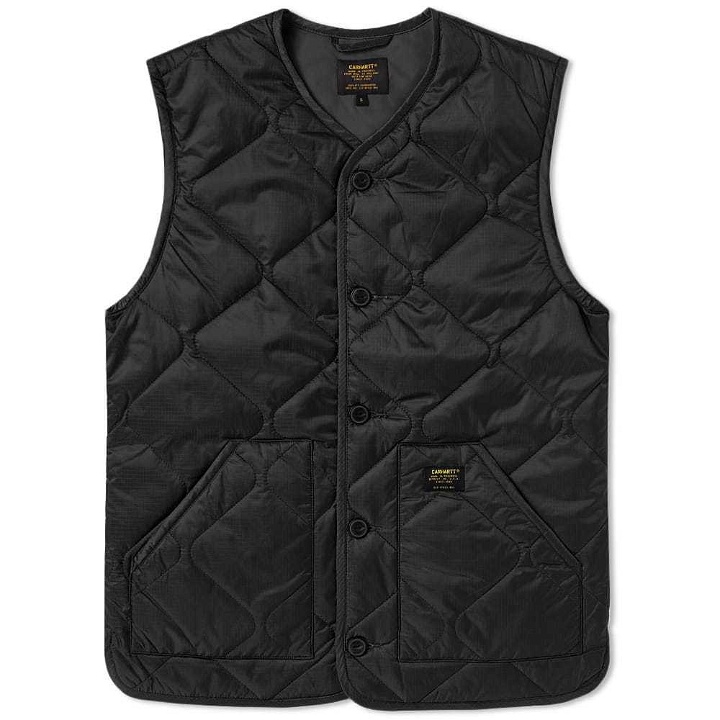 Photo: Carhartt Vault Vest Liner Black