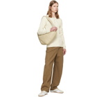 LEMAIRE Off-White Long Sleeve Henley T-shirt