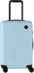 Monos Blue Carry-On Suitcase