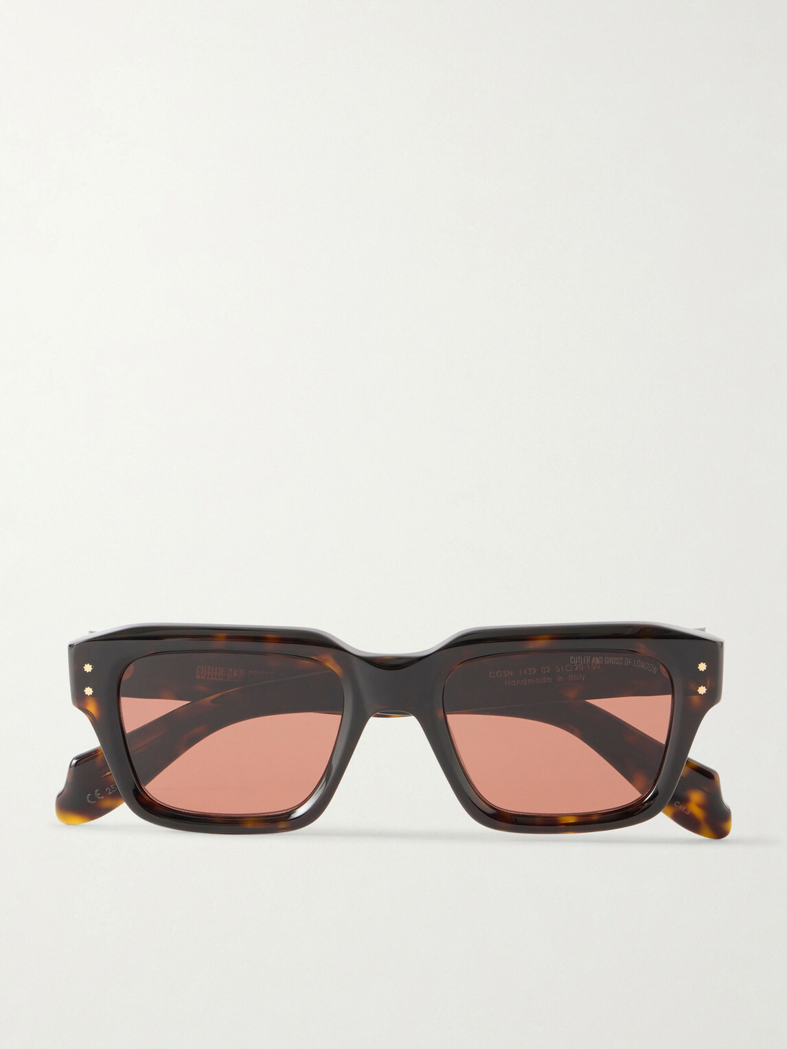 Cutler and Gross - 1432 Square-Frame Acetate Sunglasses