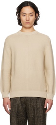 PS by Paul Smith Beige Organic Cotton Sweater