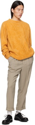 ATON Yellow Crewneck Sweater