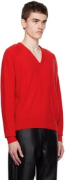 Dunst Red Raglan Sweater