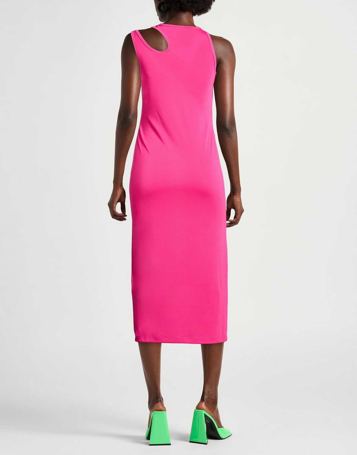 Just Cavalli Womens Midi dress Fuchsia