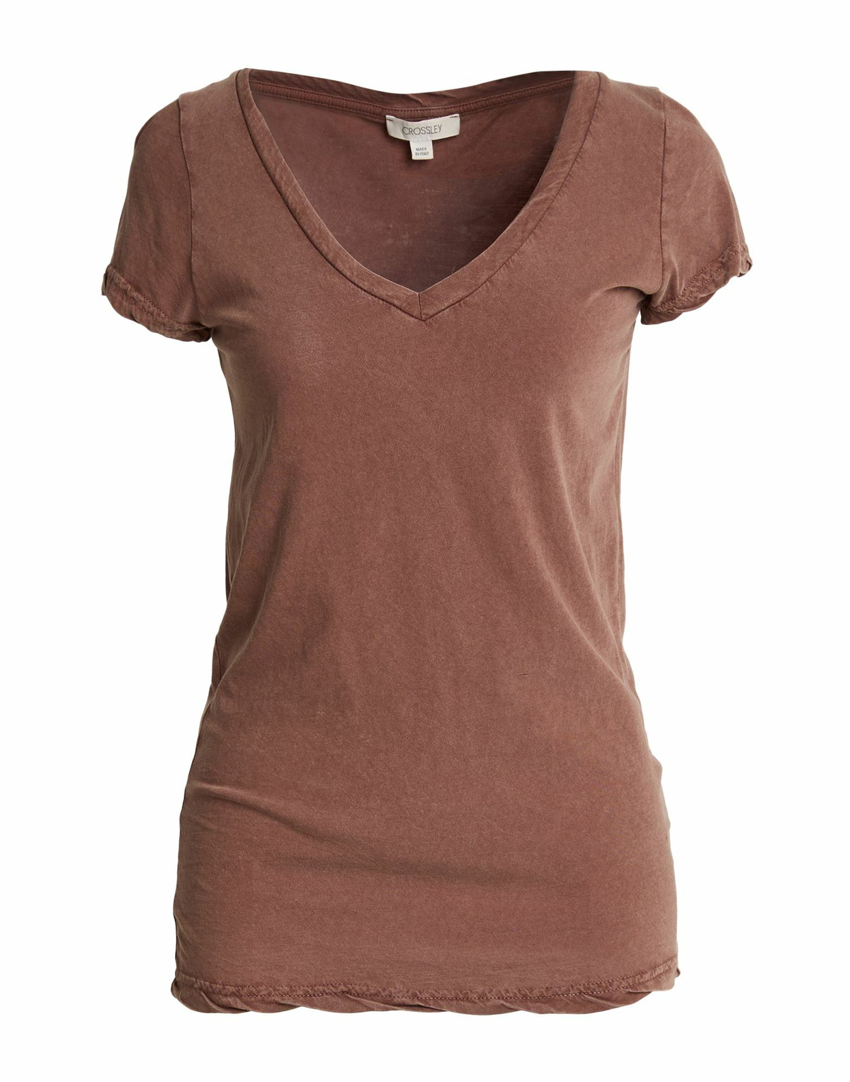 Crossley Womens T-shirt in Brown