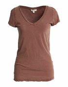 Crossley Womens T-shirt in Brown