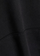Skims Cotton-blend Hooded Sweatshirt Black