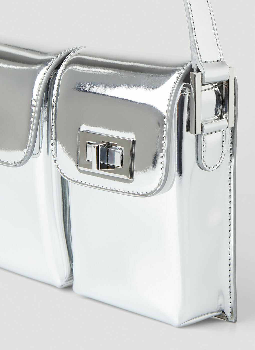 by Far Silver Billy Bag