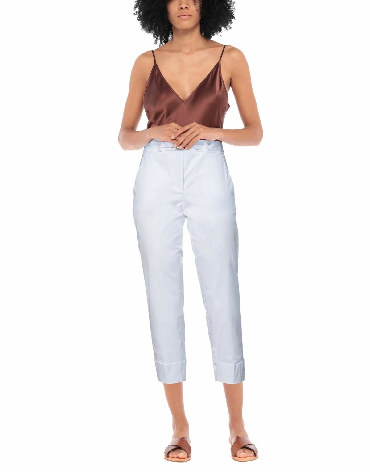 Peserico Womens Pants in White