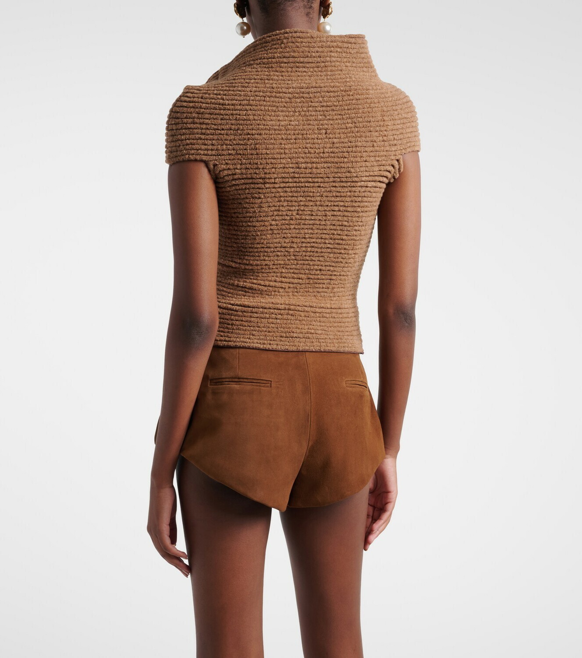 Magda Butrym Draped knitted top