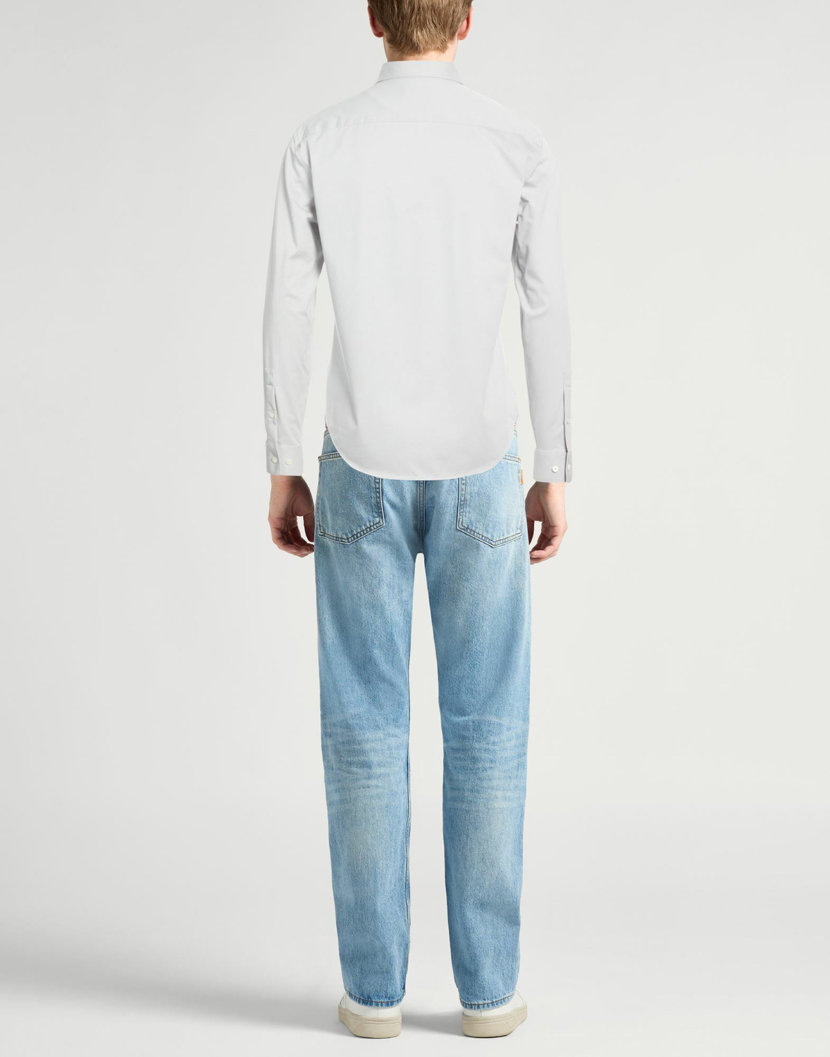 Theory Mens Shirt Light in Grey