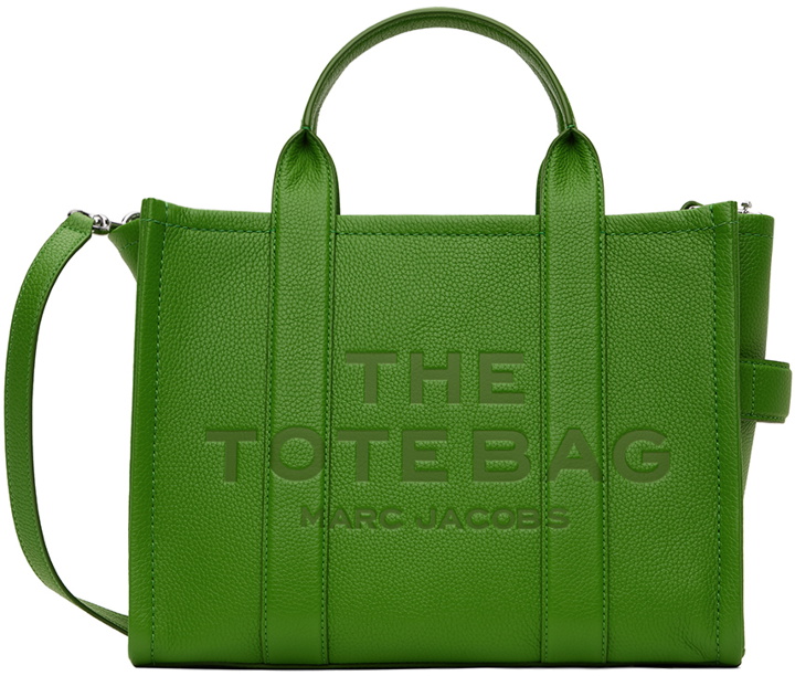 Photo: Marc Jacobs Green 'The Leather Medium' Tote