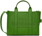 Marc Jacobs Green 'The Leather Medium' Tote