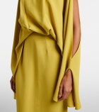 Taller Marmo Bacall draped satin gown