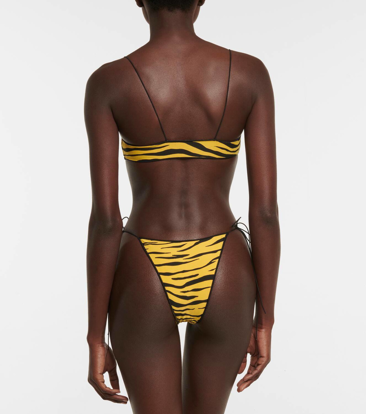 Tropic of C The C animal-print bikini top