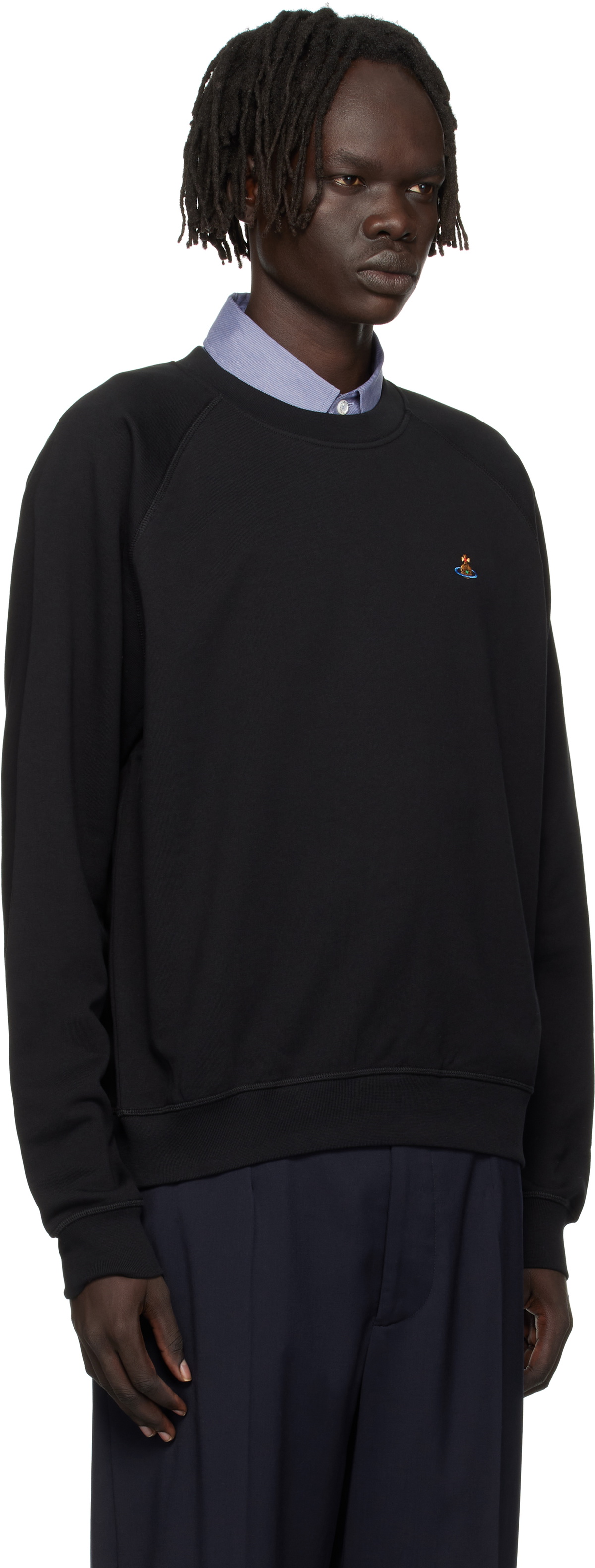 Vivienne Westwood Black Raglan Sweatshirt