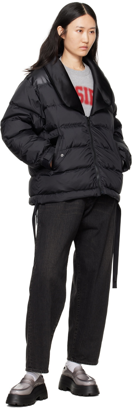 UNDERCOVER Black Contrast Down Jacket