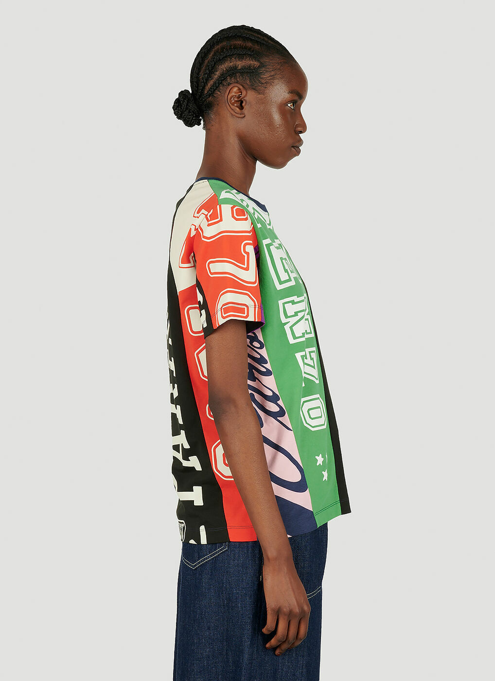 Kenzo - Flag T-Shirt in Green Kenzo