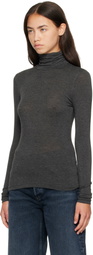 AGOLDE Gray Pascale Turtleneck