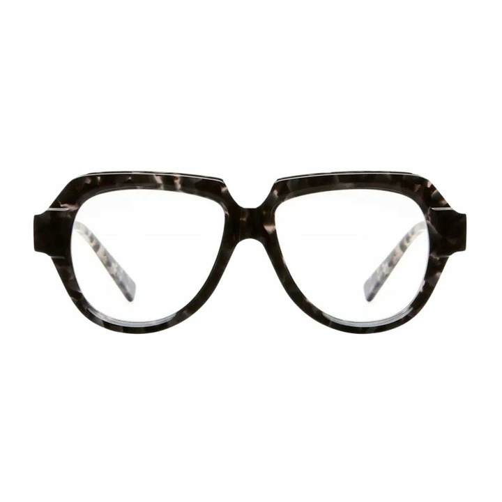 Photo: Kuboraum Maske K37 Gha Havana Grey Glasses