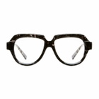 Kuboraum Maske K37 Gha Havana Grey Glasses